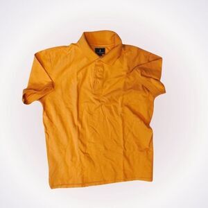 Lanesboro orange short sleeve polo shirt | Sz L